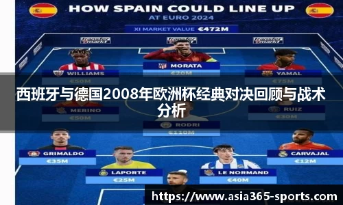 西班牙与德国2008年欧洲杯经典对决回顾与战术分析